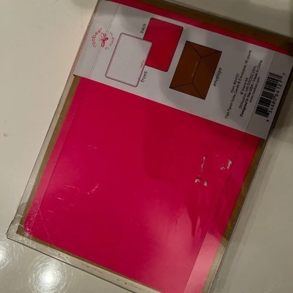 Thank You Cards & Envelopes‎ by Roobee (16 cards) h/cards/specific occasions